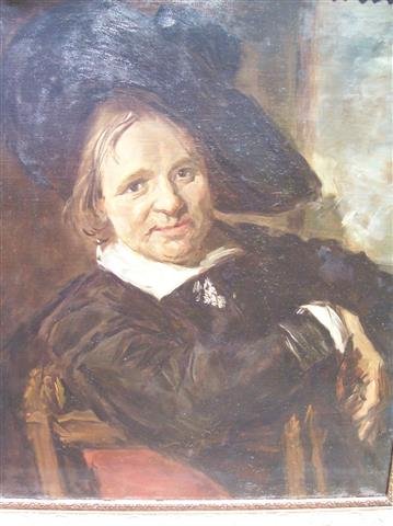 Antique portrait oil painting after Franz Hals (1 of 10)