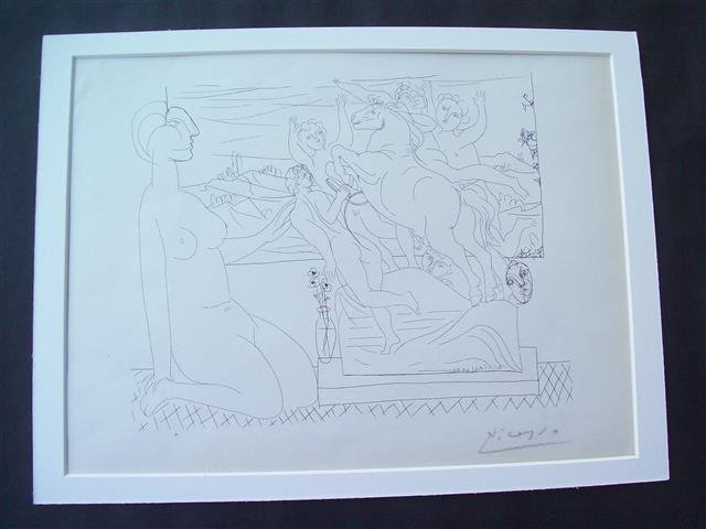 Pablo Picasso Etching from La Suite Vollard (1 of 10)