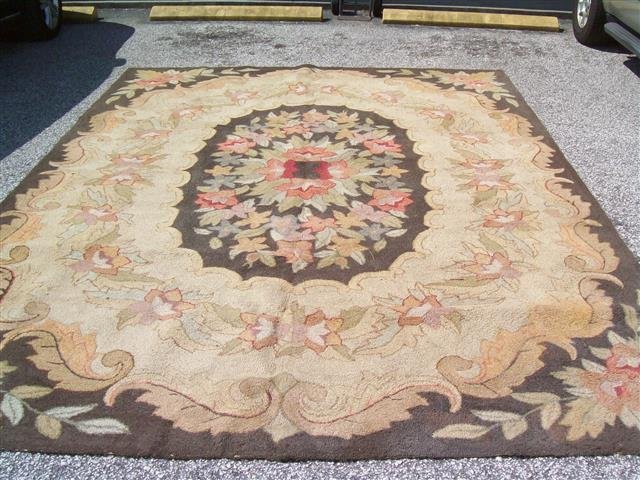 Vintage French Design room size rug (1 of 10)