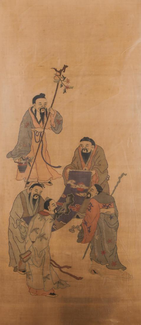 CHINESE SILK KESI EMBROIDERY OF SCHOLARS (1 of 11)