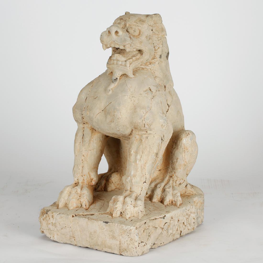 CHINESE STONE CARVED FOOLION (1 of 8)