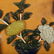 CHINESE ROSEWOOD TABLE SCREEN INLAID JADE AND STONES - 2