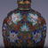 CHINESE GILT BRONZE FILLED ENAMEL SNUFF BOTTLE - 8
