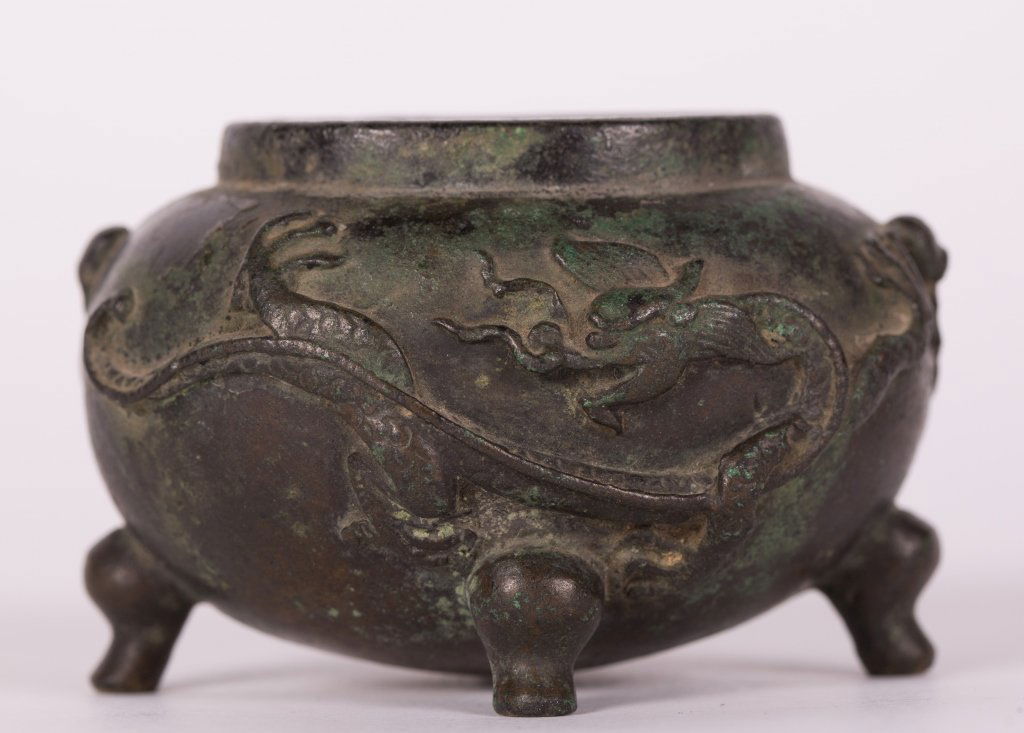 CHINESE BRONZE DRAGON WATER COUPE (1 of 7)