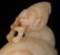 CHINESE WHITE JADE CARVED FIGURE OF MYTHICAL DEER - 6