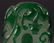 CHINESE TWO TONE PEKING GLASS CHILONG PLAQUE - 2