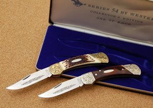 WESTERN POCKET KNIVES, LIMITED EDITION 541 & 542 (1 of 1)