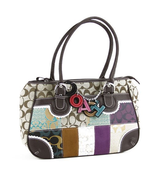 COACH HANDBAG AND MATCHING WALLET (1 of 1)