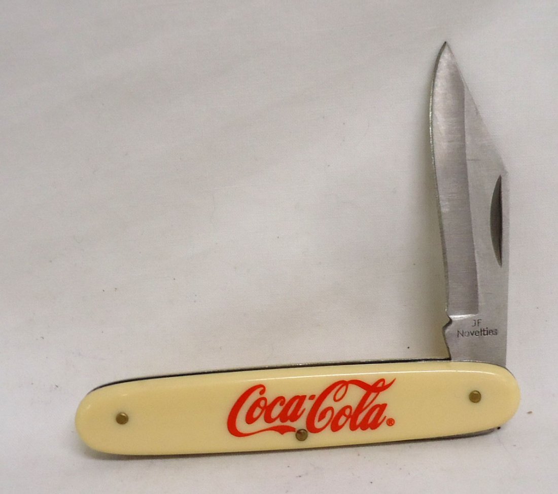 VINTAGE COCA-COLA ADVERTISING POCKET KNIFE: Vintage Coca-Cola Advertising Pocket Knife