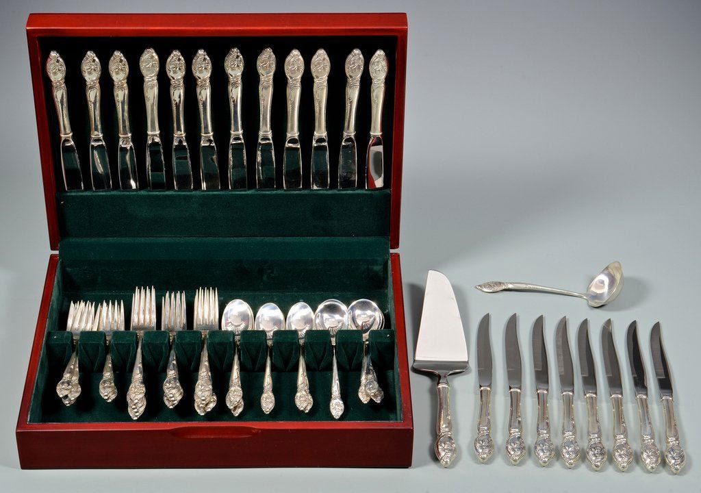 WESTMORELAND ENCHANTING ORCHID STERLING FLATWARE (1 of 7)
