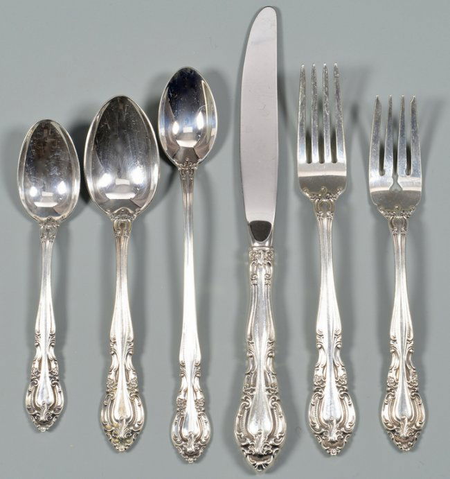 Vivaldi (Sterling Silver Flatware, 1966) by Alvin (1 of 9)