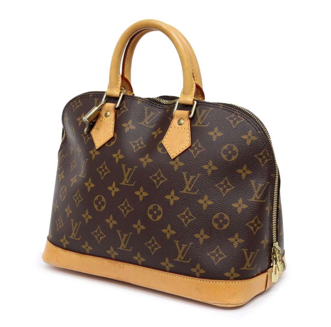 LOUIS VUITTON ALMA MM CANVAS MONOGRAM HANDBAG (1 of 4)