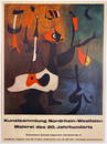 Juan Miro, Kunstsammlung Nordrhein-Westfalen Poster