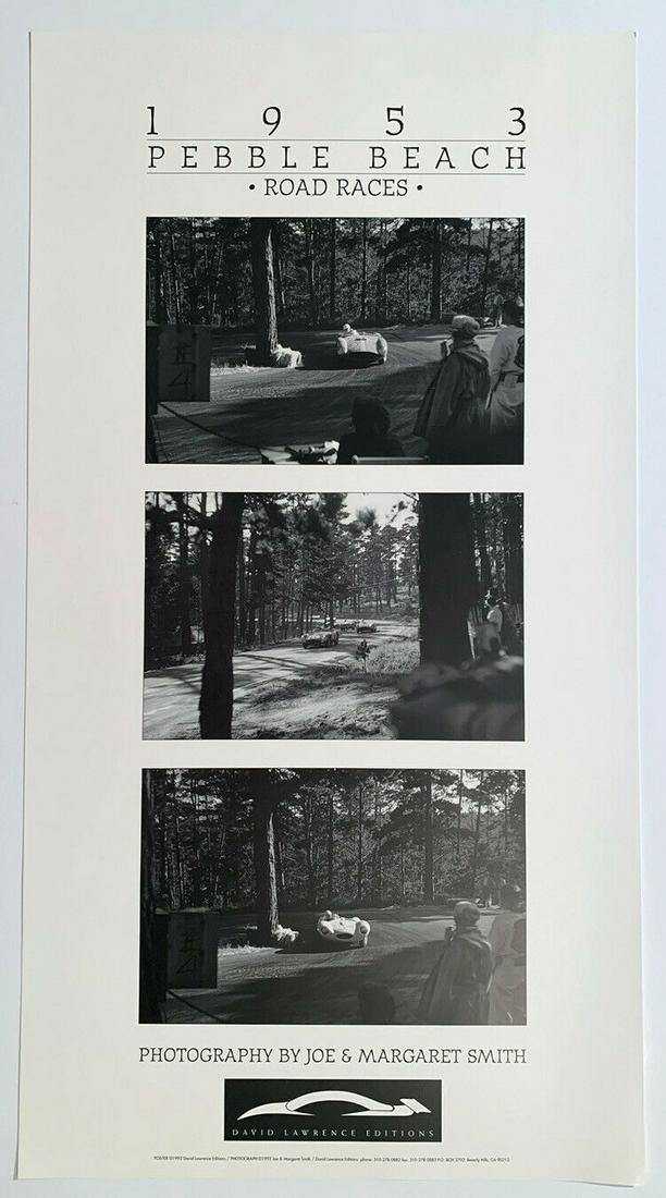 1953 Pebble Beach Road Races Poster (1 of 4)