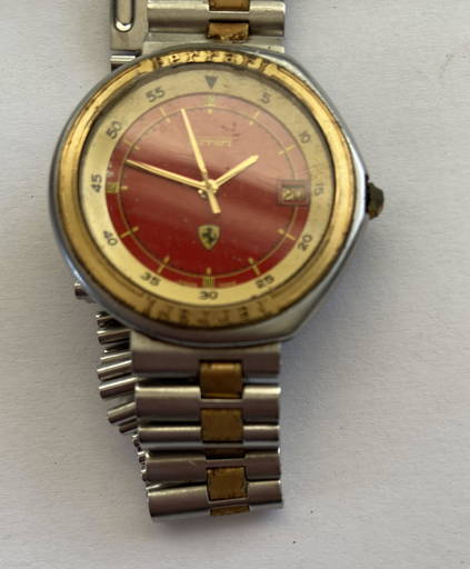 A Ferrari Watch By Cartier For Quartz