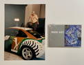 David Hockney BMW Art Car Signed Photo and booklet