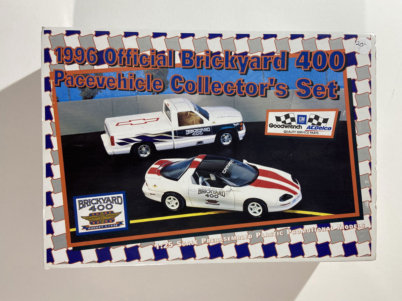 1996 Brickyard 400  Pace Vehicle Collector’s Set, 1:25 (1 of 5)