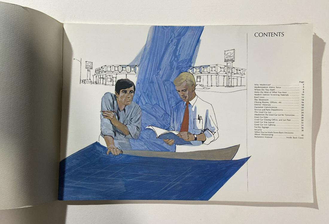 Vintage Dealer Modernization designer brochure (1 of 6)