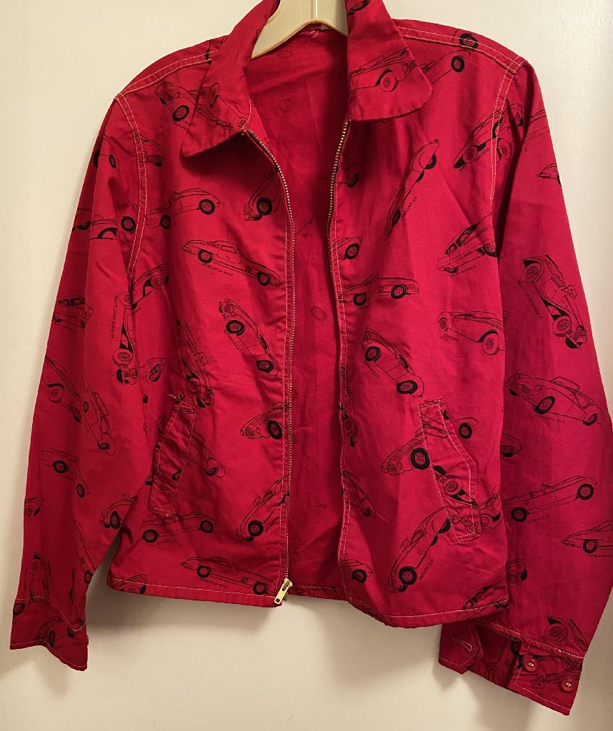 1950’s Sports car Red Jacket, Ferrari, Jaguar, (1 of 4)