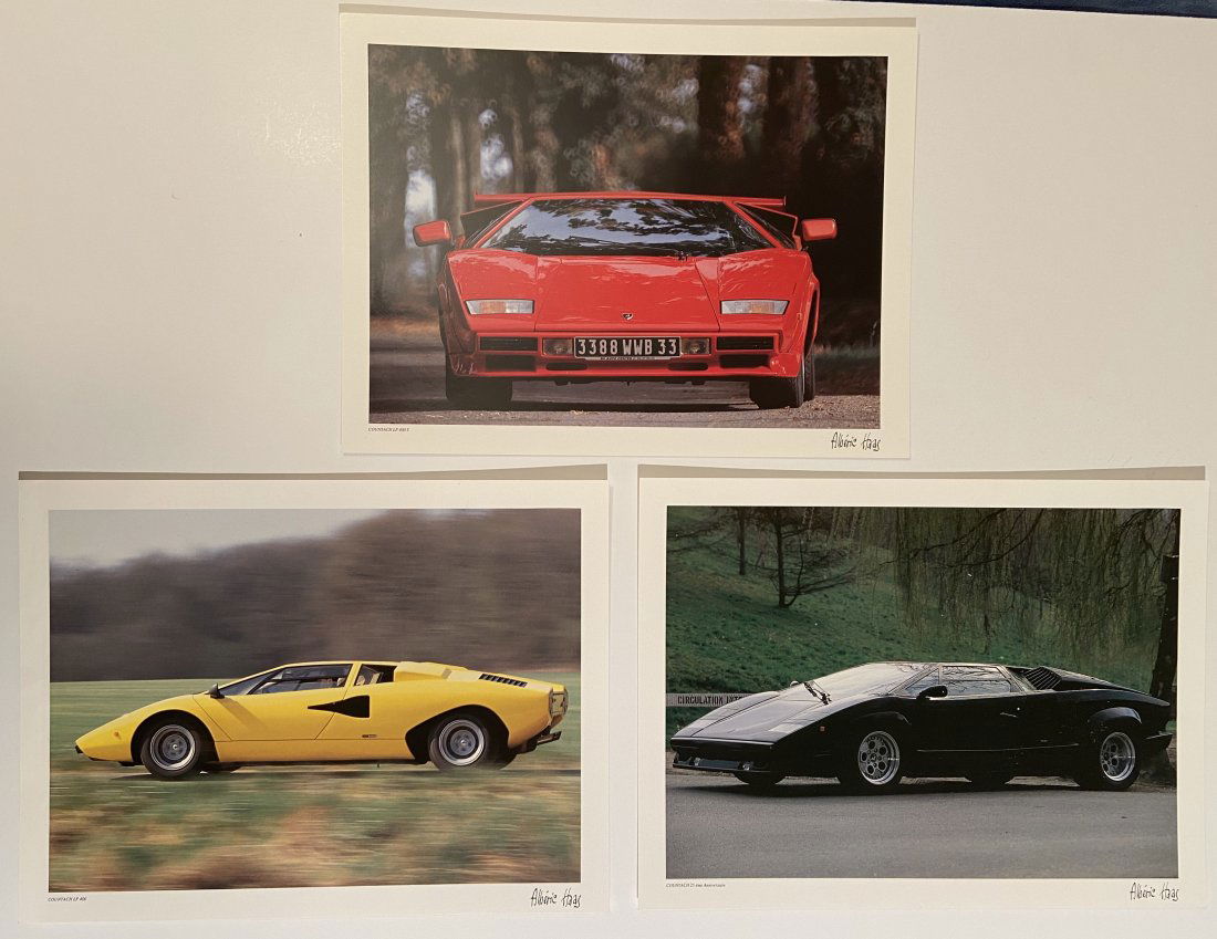 Lamborghini Countach Color Art Prints by Alberic Haas (1 of 1)