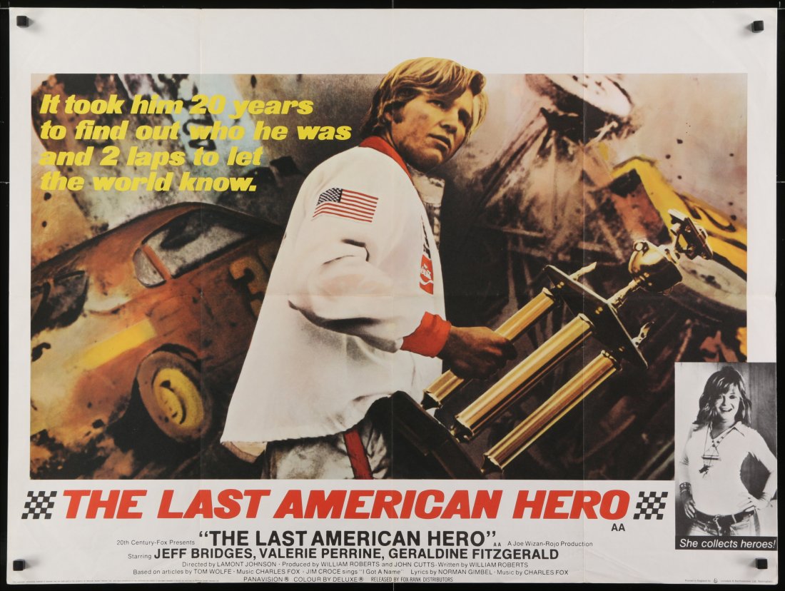 Last American Hero 1973 Movie Poster Aug 22 21 Madison S Auctions In Ca