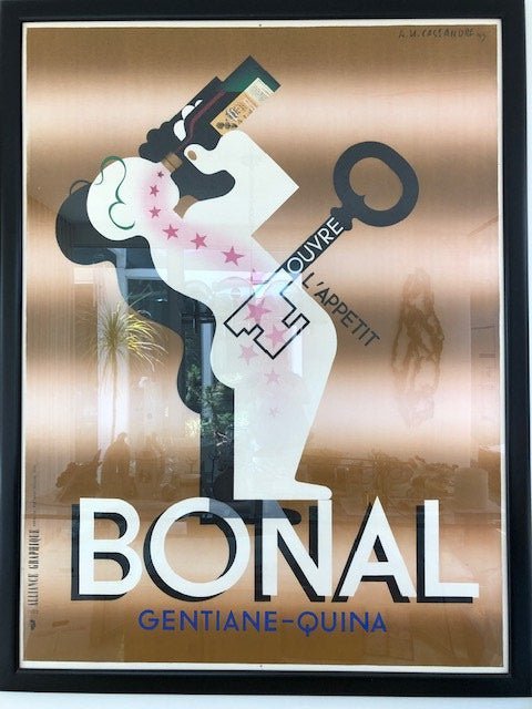 "Bonal Gentiane-Quina Poster by Am Cassandre, 1933 (1 of 4)