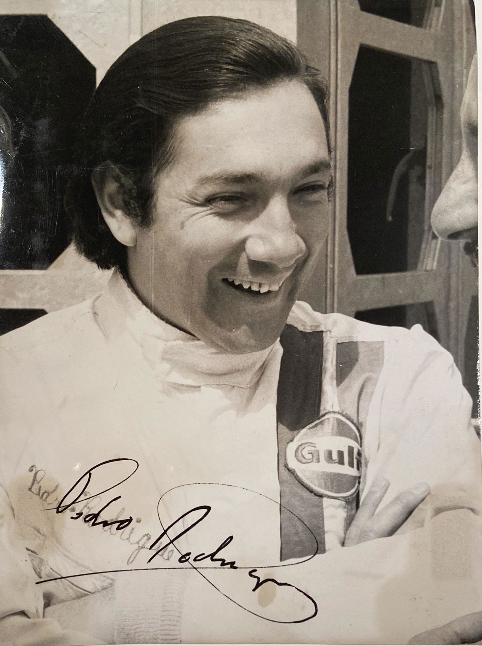 Vintage Pedro Rodriquez boldly signed Gulf Photo shot (1 of 3)