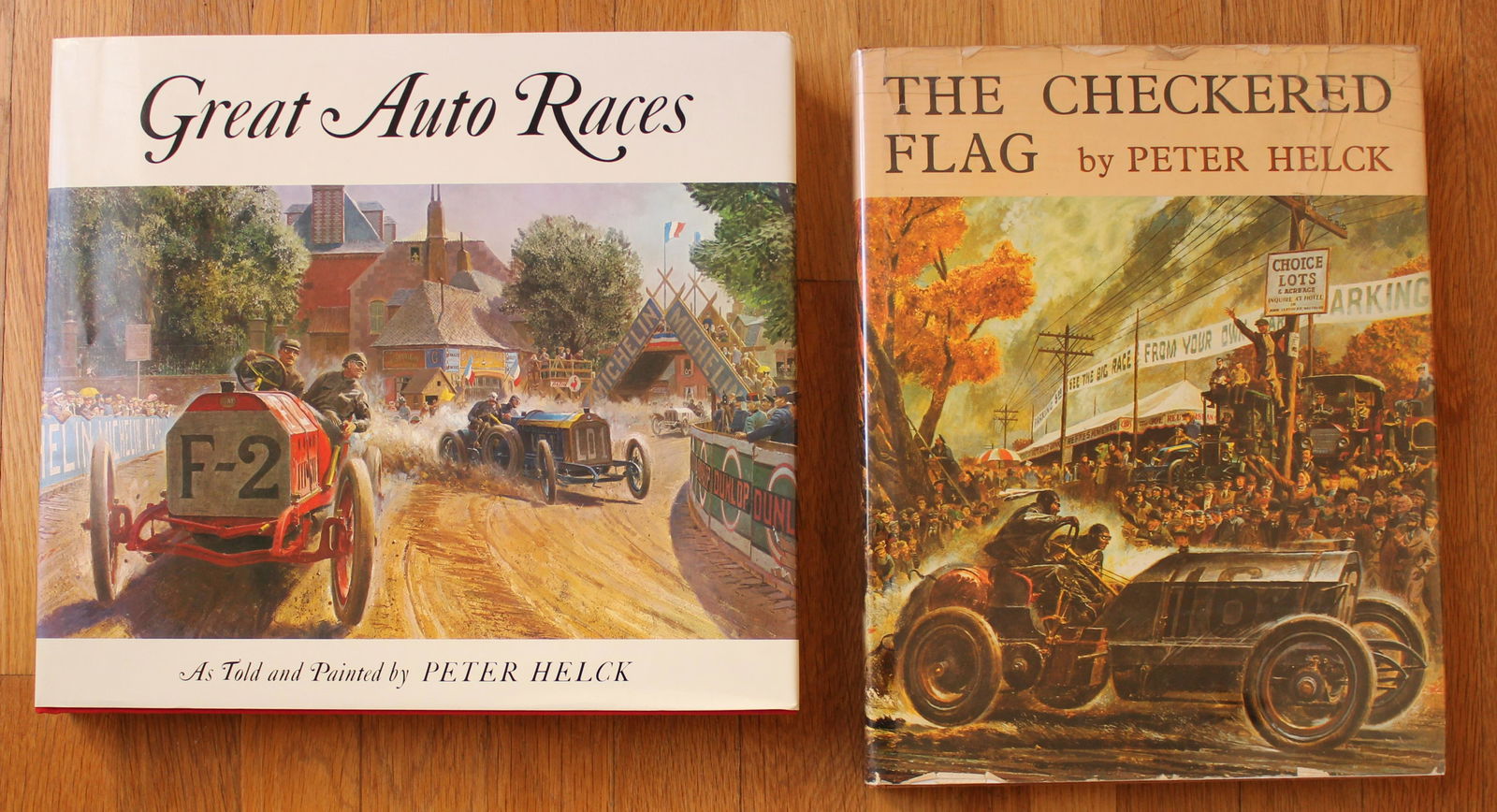 Peter Helck Books Automotive Car Auto Racing Art SET of (1 of 3)
