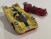 Schuco Remote Battery Controlled Porsche 917 Toy, 1970