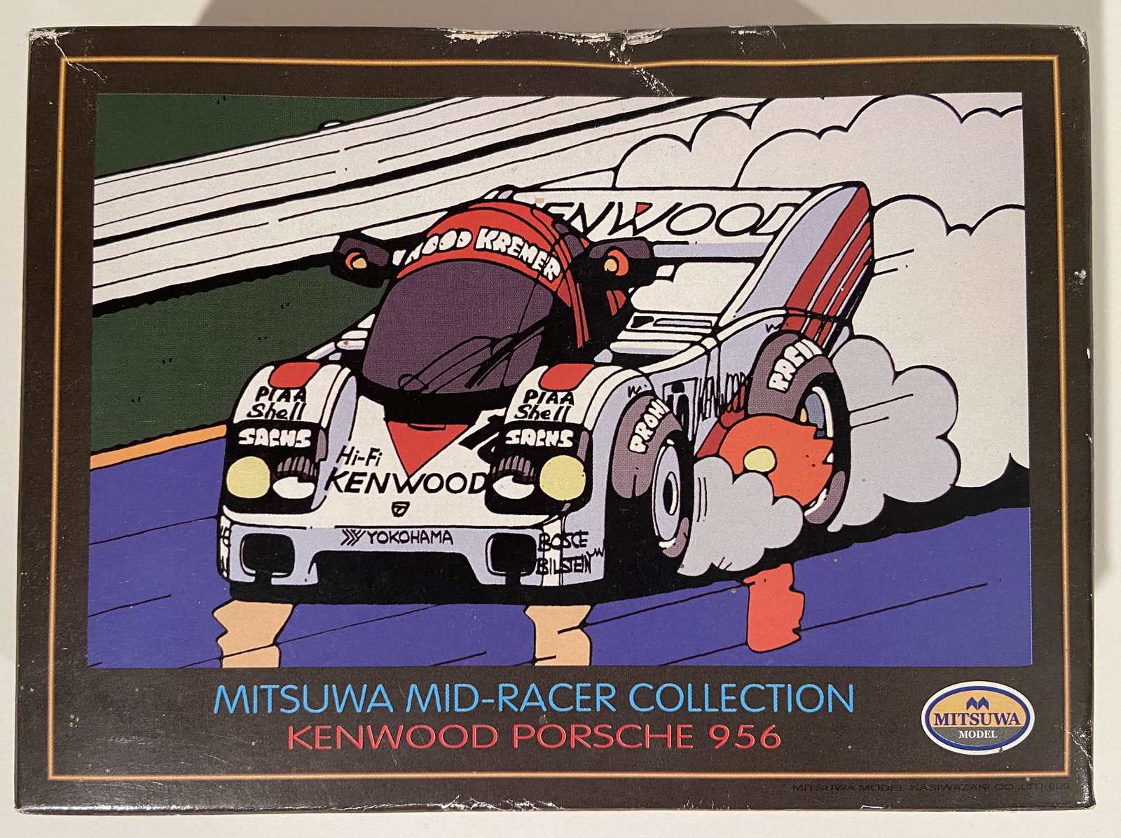 Kenwood Porsche 956, Mitsuwa Mid-Racer Collection Model (1 of 4)