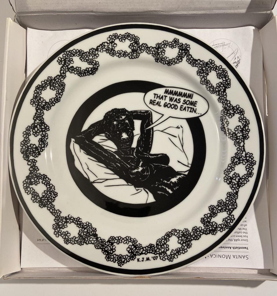 Kerry James Marshall,  20th Anniversary Artist Plate (1 of 5)