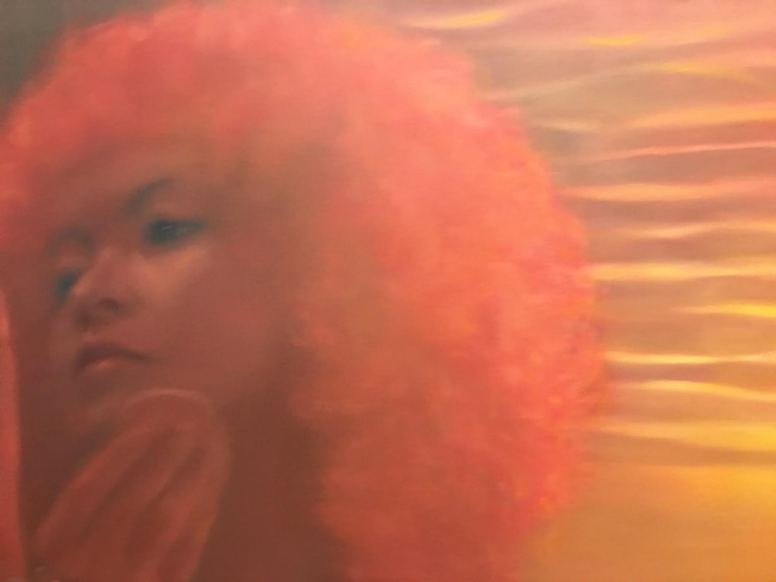 Yang Qian Girl with red hair #4 2005 (1 of 6)