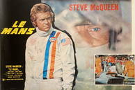 Le Mans Steve McQueen Italian Photobusta Movie Poster, 1971