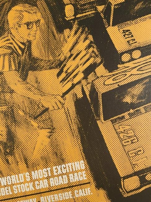 Vintage 4th Annual Motor Trend Riverside 500 Poster (1 of 1)