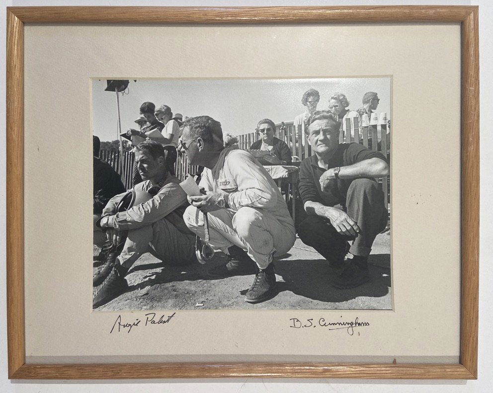 Augie Pabst Briggs Cunningham signed vintage photo (1 of 3)