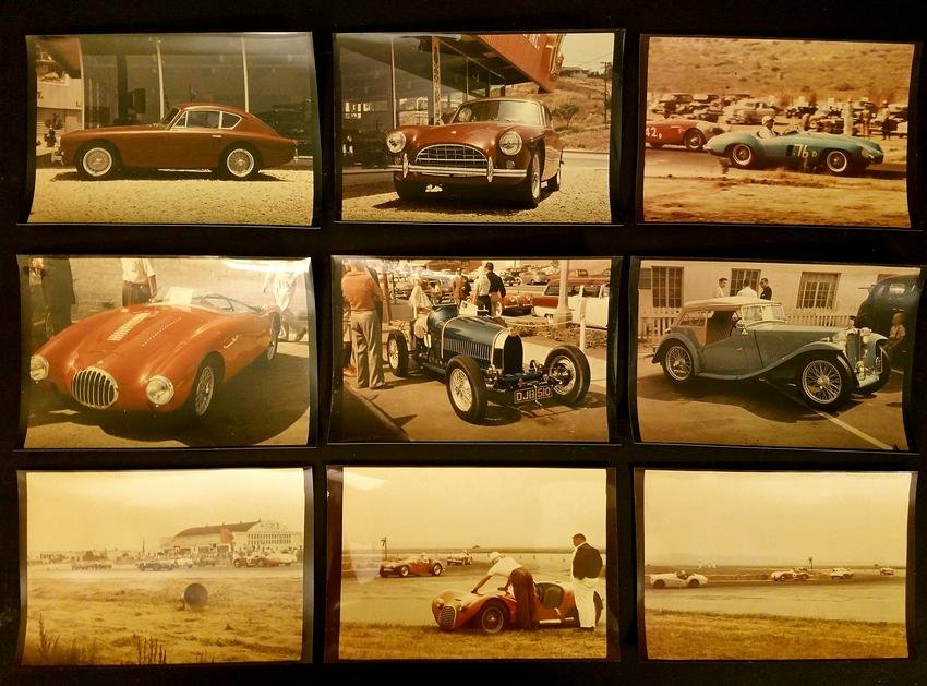 1950's Santa Barbara Road Races OSCA, Bugatti, MG, AC, Ferrari (1 of 4)
