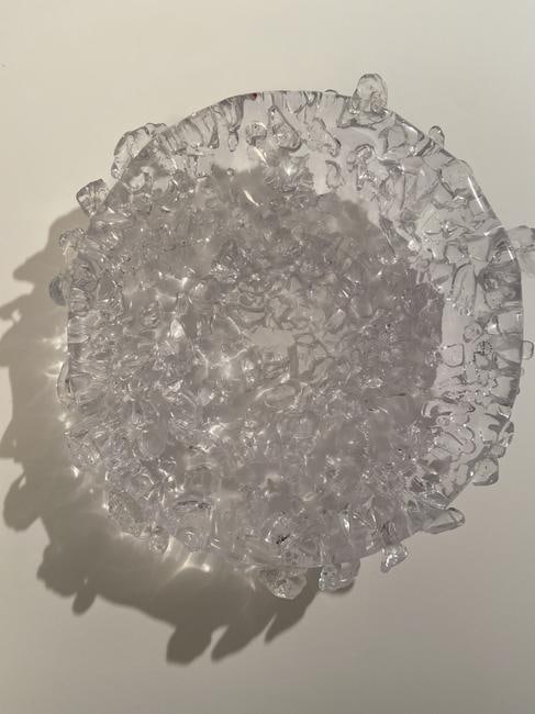 Droon Danish Design Collective Custom Salviati Art Glass: Excellent Condition, TWENTY-ONE POUNDS OF ART GLASS Box Dimensions are 21 x 22 x 7 inches, Limited Edition of 50, Droon has had many Museum shows, but seems to have since disbanded. Their work promine