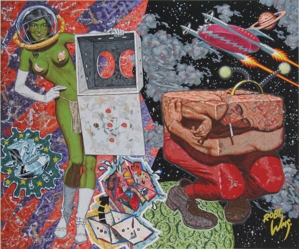 The Waterhead by Robert Williams Low Brow 144 Color Silkscreen Print (1 of 1)
