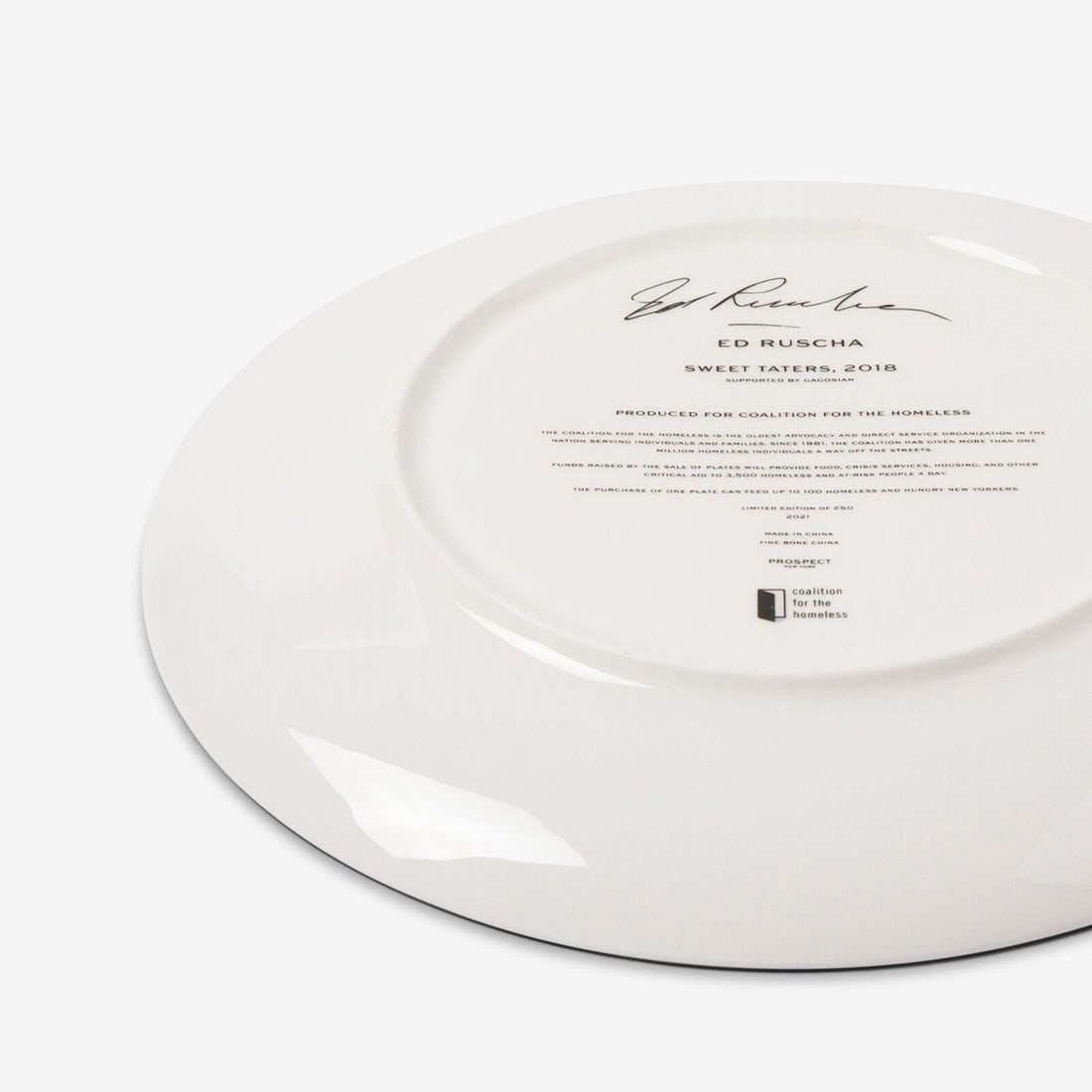 Ed Ruscha Rare Limited Edition Plate - 7