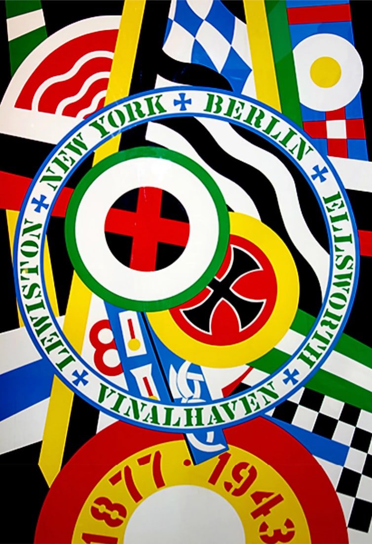 Robert Indiana - The Hartley Elegies- The Berlin Series - KvF 4 Huge Silkscreen Print (1 of 1)