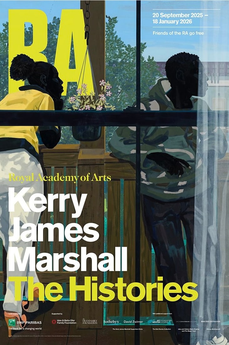 Kerry James Marshall Porch Deck Exhibition Poster Musuem Poster (1 of 1)