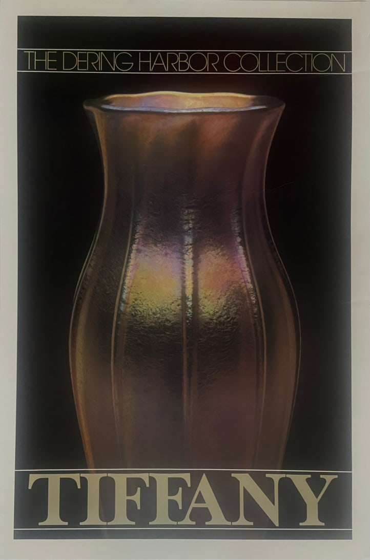 Tiffany Glass The Dering Harbour Collection Poster RARE (1 of 4)