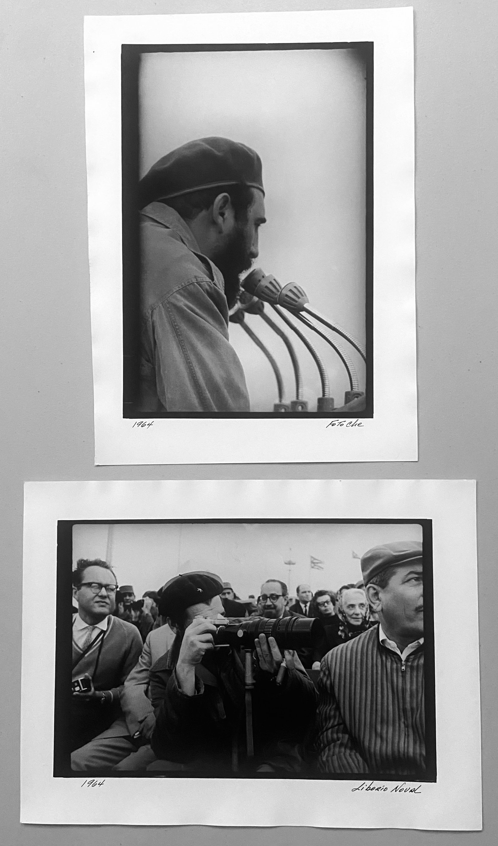 CHE GUEVARA AND CASTRO BY CHE GUEVARA AND LIBERIO NOVAL Vintage Photographs (1 of 6)