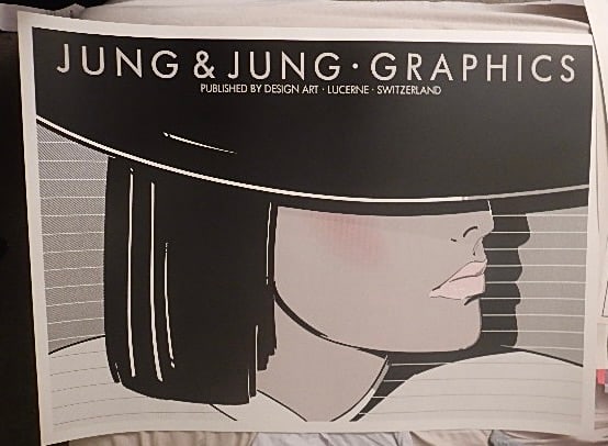 Jung and Jung Nagel LIke Poster Silkscreen (1 of 1)