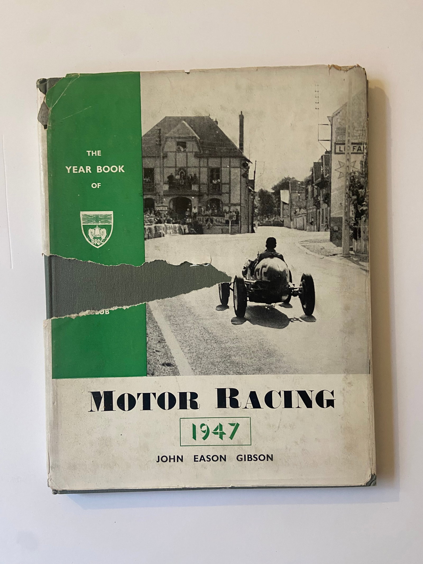 British Racing Drivers Club BRDC 1947 YEAR BOOK SIPER RARE (1 of 3)