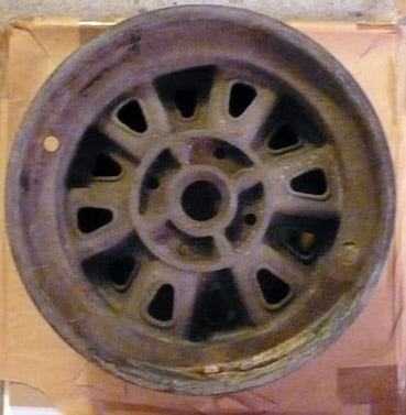 A rare extra wheel for the Indy 500 Olympia Special-Dave MacDonald (1 of 1)