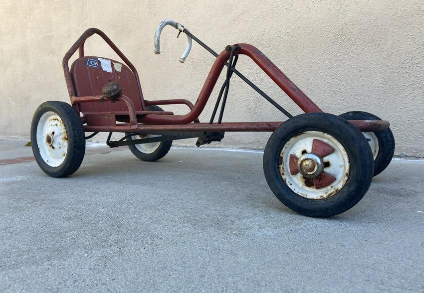Sears Apache 1960â€™s go kart, peddle kart, VERY RARE (1 of 3)