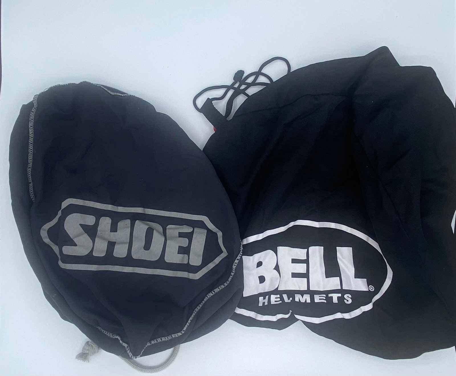 Stefan Johansson Race used Bell Helmets and Shoei helmet bags Formula One Driver Ferrari McLaren (1 of 1)