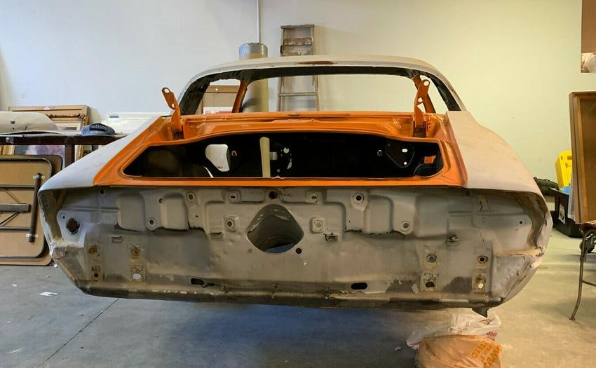 1977 Camaro Body, California Rust Free with doors, missing hood and trunk, Pro Stock (1 of 10)