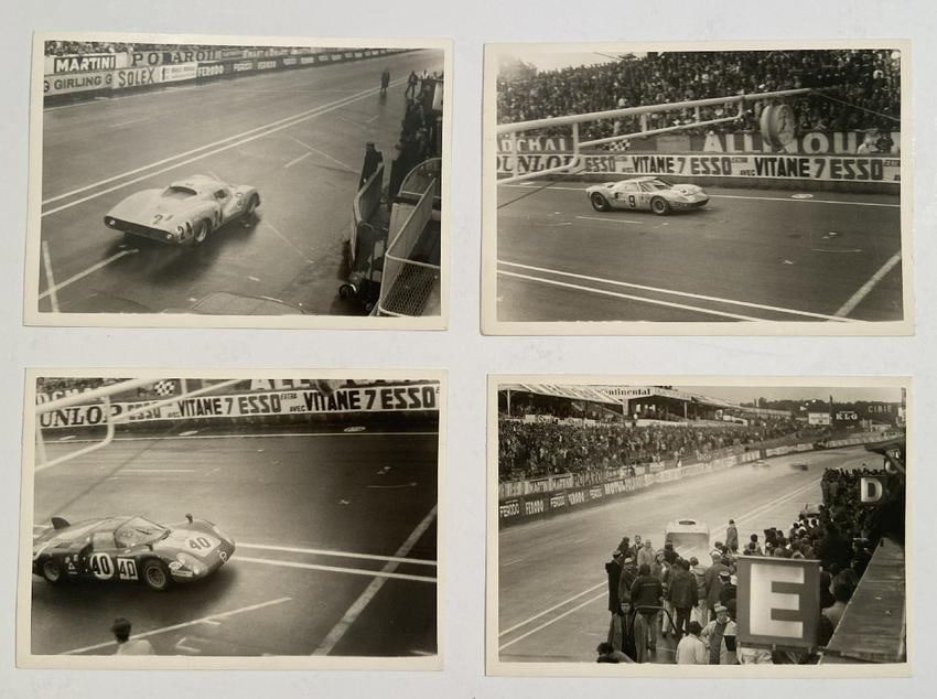Le Mans VIntage Photos (4): Le Mans VIntage Photos (4) measuring 3.5 x 5 inches